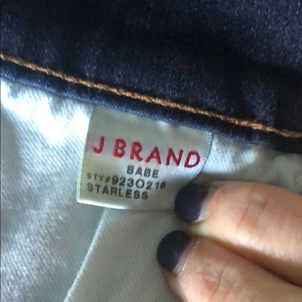 J brand babe bell bottom jeans in Atlantis - Picture 4 of 6